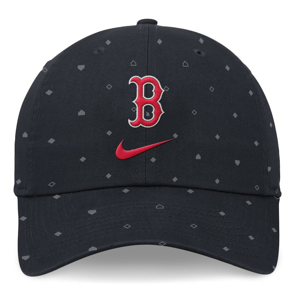 Boston Red Sox Primetime Print Club Adjustable Hat - Navy | Nike