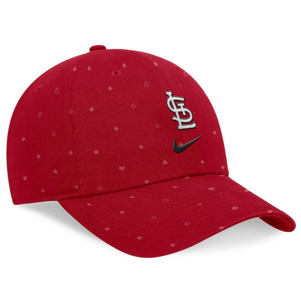 St. Louis Cardinals Primetime Print Club Adjustable Hat - Red | Nike