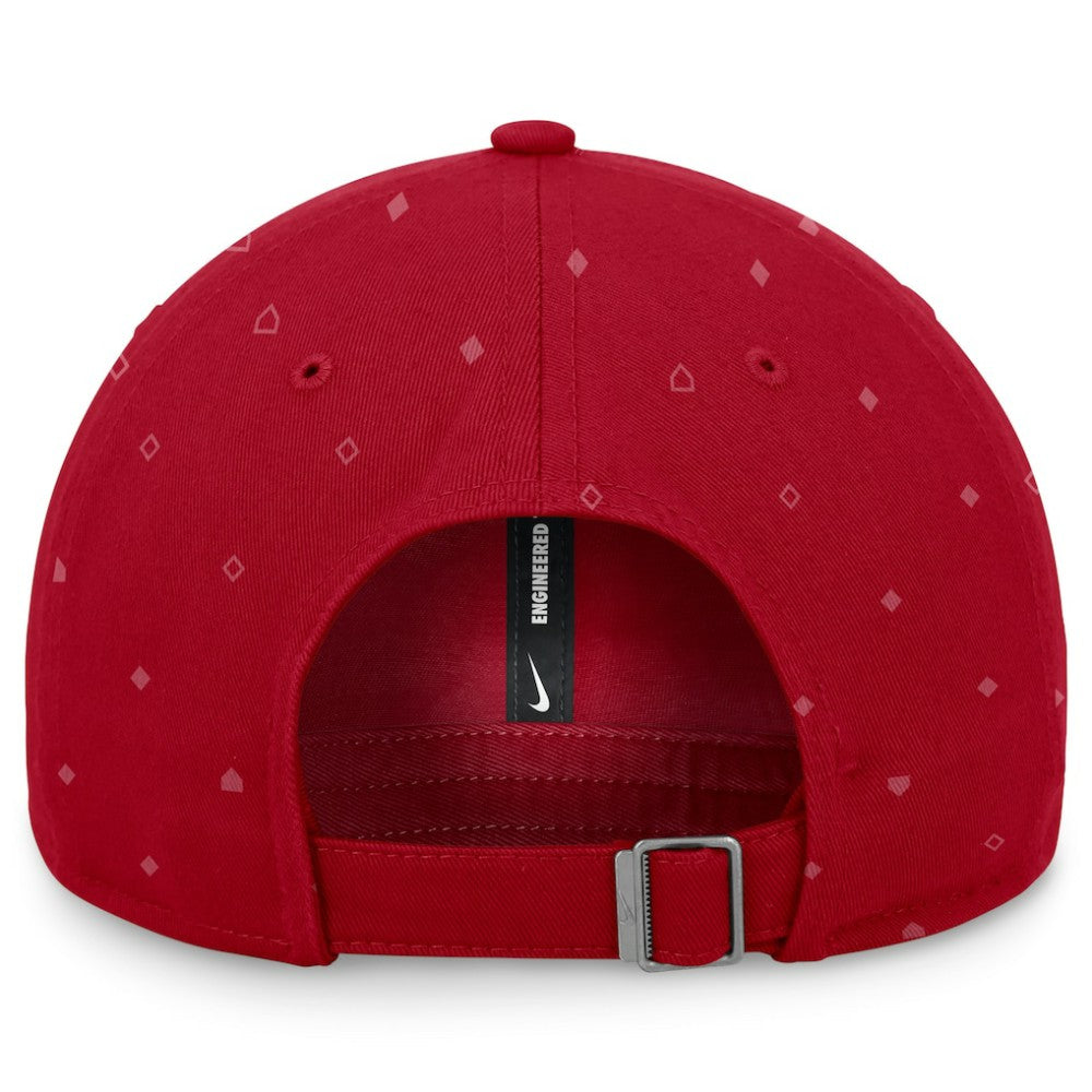 St. Louis Cardinals Primetime Print Club Adjustable Hat - Red | Nike