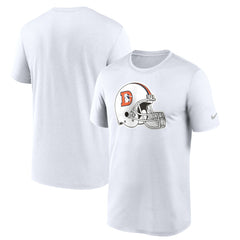 Denver Broncos Throwback Performance T-Shirt - White | Nike cheap