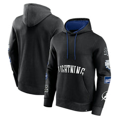 Tampa Bay Lightning Fanatics Wild Winner Pullover Hoodie Black