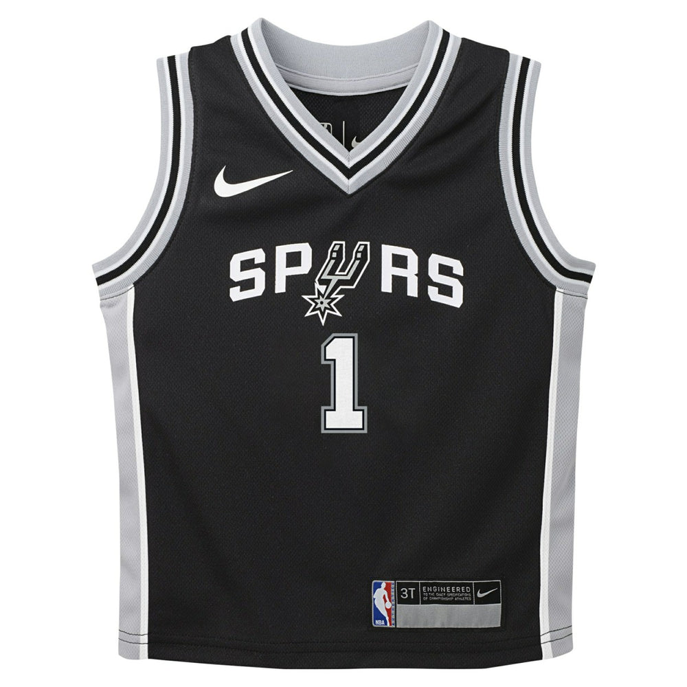 Victor Wembanyama San Antonio Spurs Preschool Swingman Player Jersey - Icon Edition - Black | Nike on sale