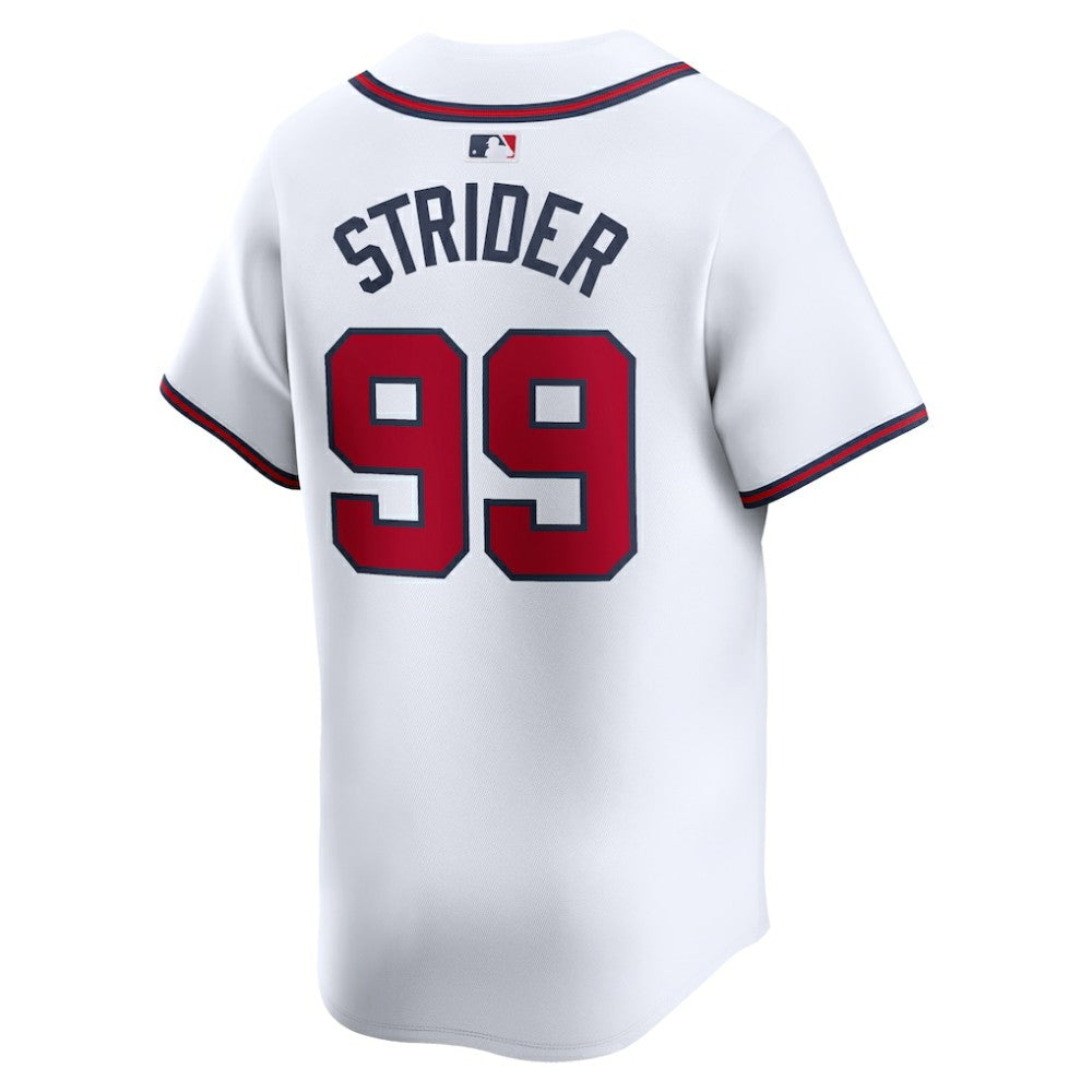 Spencer Strider Atlanta Braves Home Limited Player Jersey - White | Nike