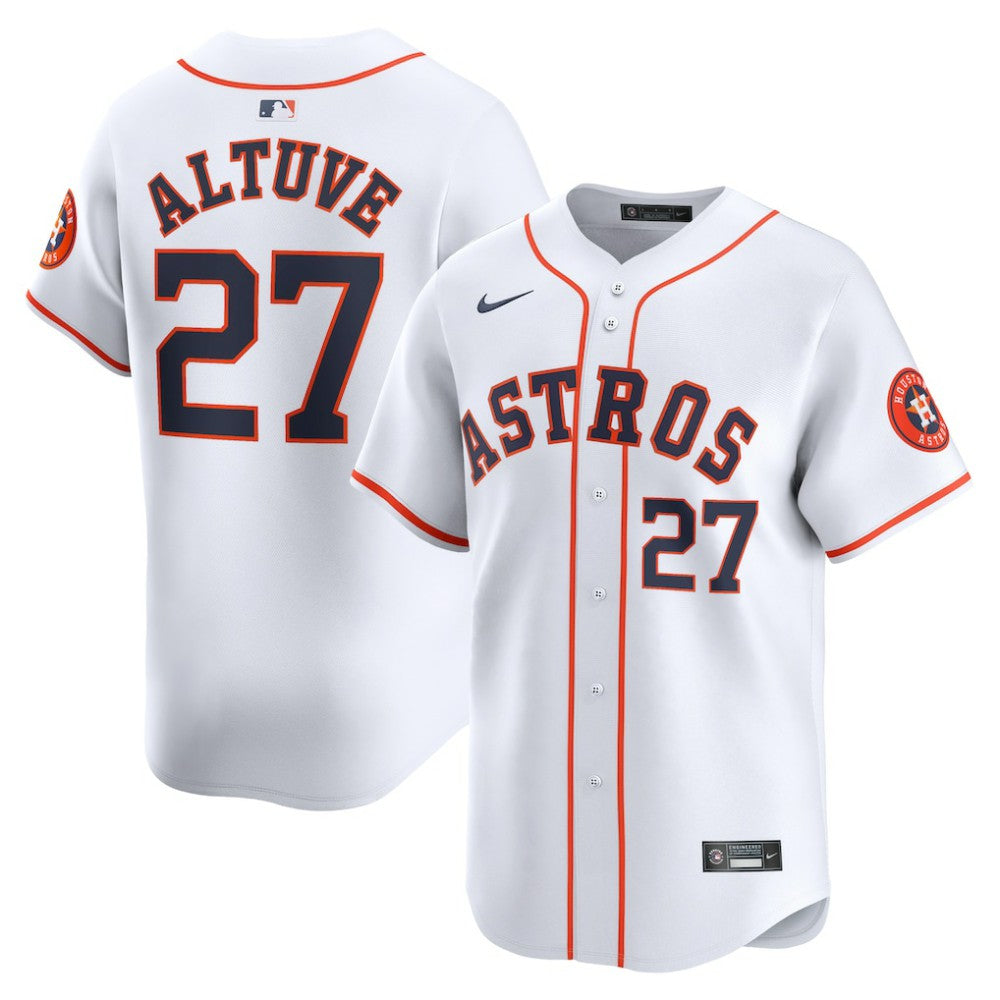 Jose Altuve Houston Astros Home Limited Player Jersey - White | Nike