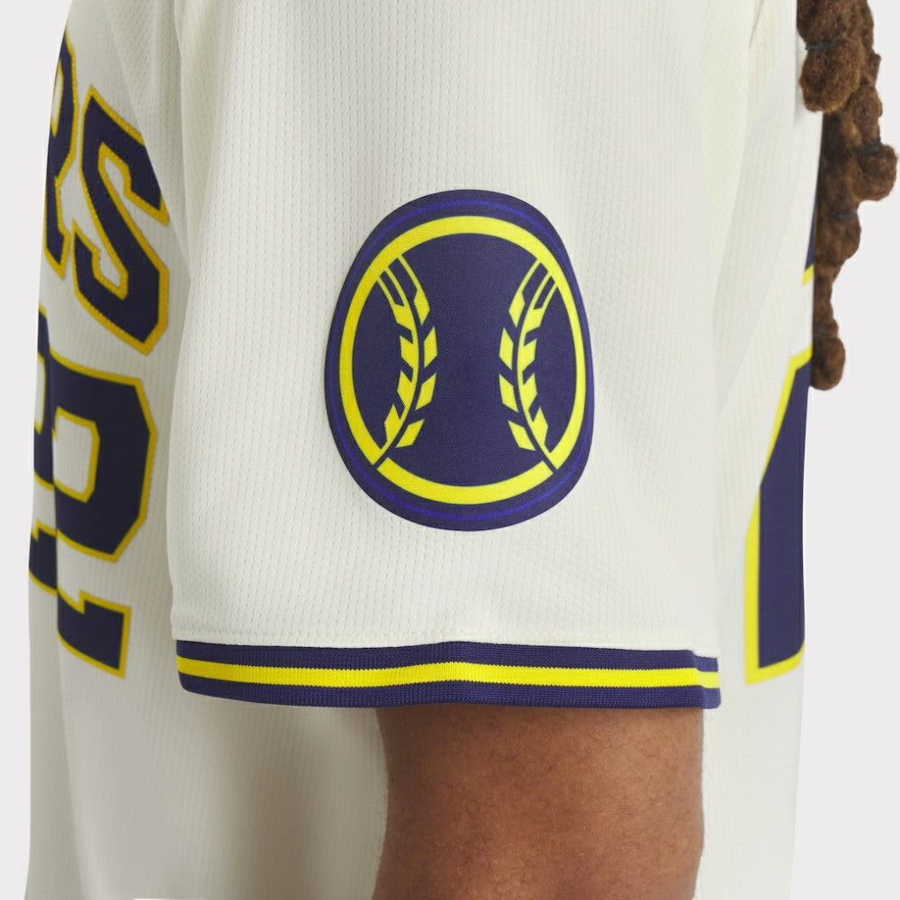 Christian Yelich Milwaukee Brewers Home Limited Player Jersey - Cream | Nike
