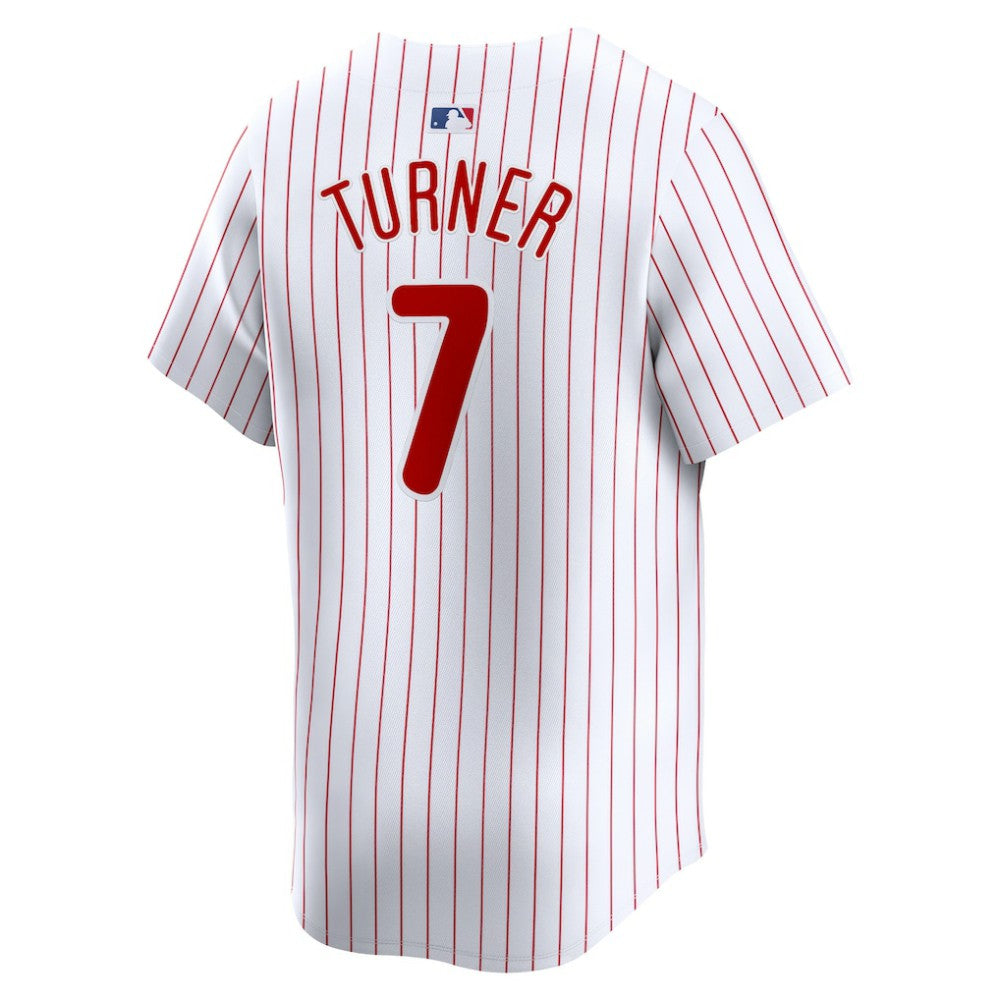 Trea Turner Philadelphia Phillies Home Limited Player Jersey - White | Nike