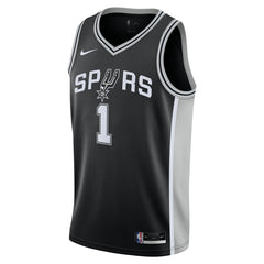 Victor Wembanyama San Antonio Spurs Youth Swingman Jersey - Icon Edition - Black | Nike for sale