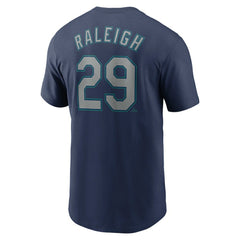 Cal Raleigh Seattle Mariners Fuse Name & Number T-Shirt - Navy | Nike
