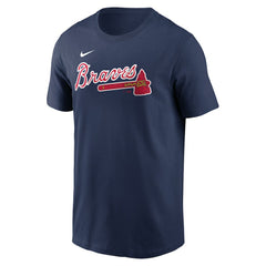 Austin Riley Atlanta Braves Fuse Name & Number T-Shirt - Navy | Nike
