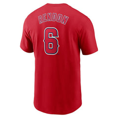 Anthony Rendon Los Angeles Angels Fuse Name & Number T-Shirt - Red | Nike