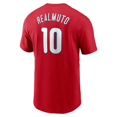 J.T. Realmuto Philadelphia Phillies Fuse Name & Number T-Shirt - Red | Nike
