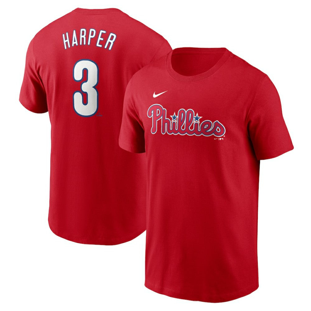 Bryce Harper Philadelphia Phillies Fuse Name & Number T-Shirt - Red | Nike