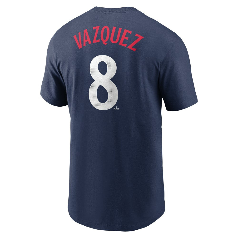 Christian Vazquez Minnesota Twins Fuse Name & Number T-Shirt - Navy | Nike
