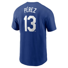 Salvador Perez Kansas City Royals Fuse Name & Number T-Shirt - Royal | Nike
