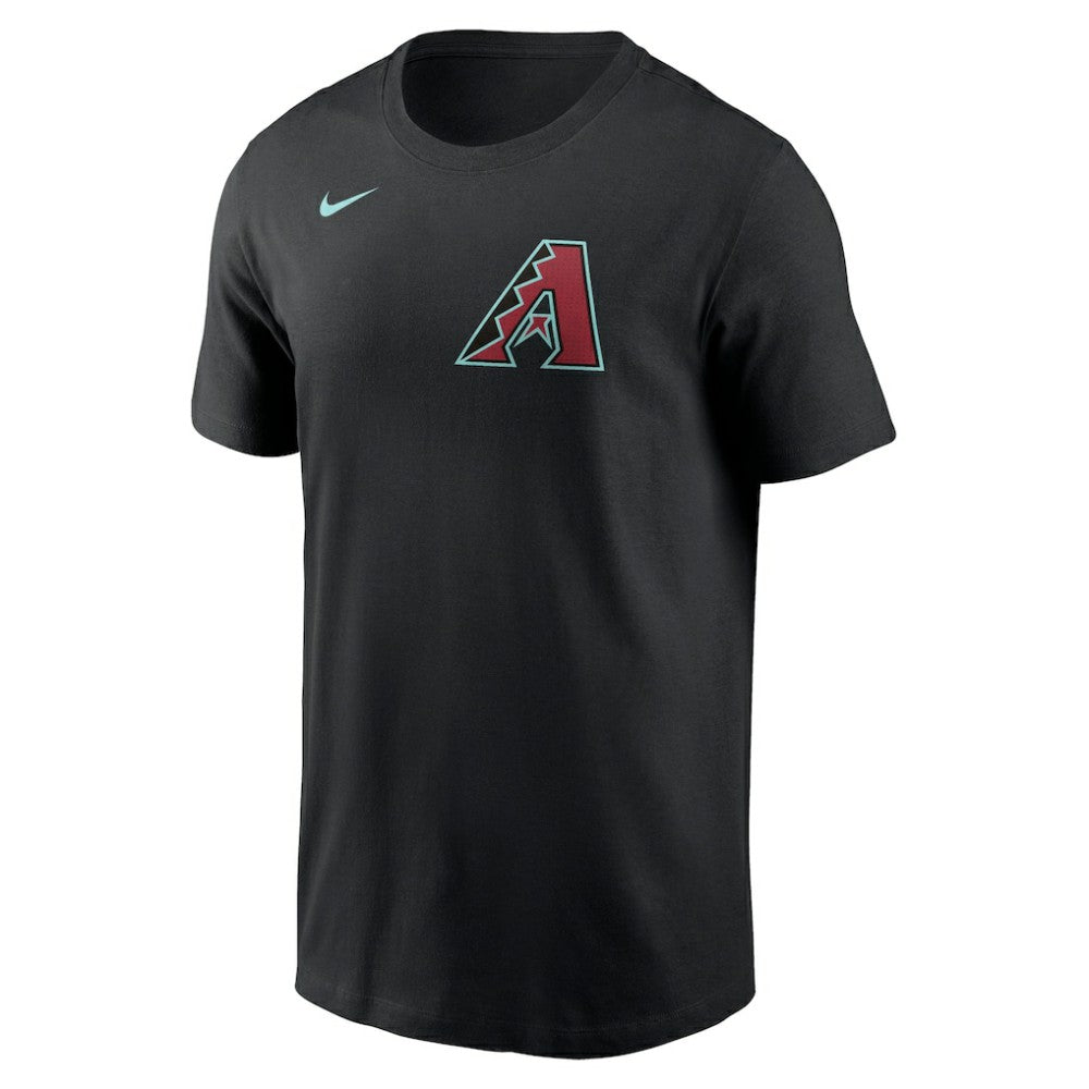 Ketel Marte Arizona Diamondbacks Fuse Name & Number T-Shirt - Black | Nike