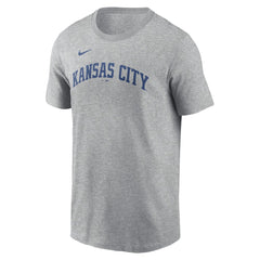 Bobby Witt Jr. Kansas City Royals Fuse Name & Number T-Shirt - Gray | Nike