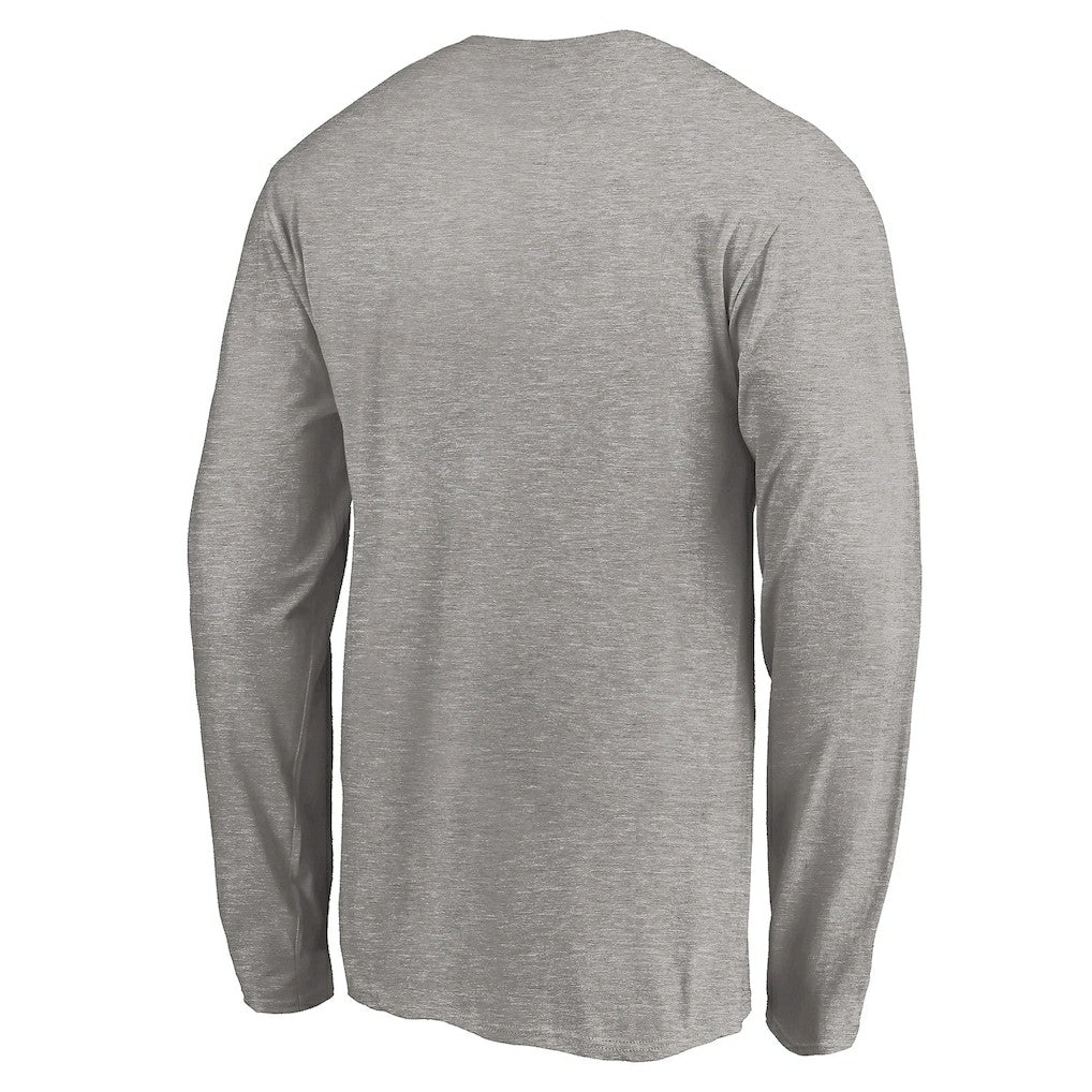 Charlotte Hornets Team Arch Knockout Long Sleeve T-Shirt - Heather Gray on sale