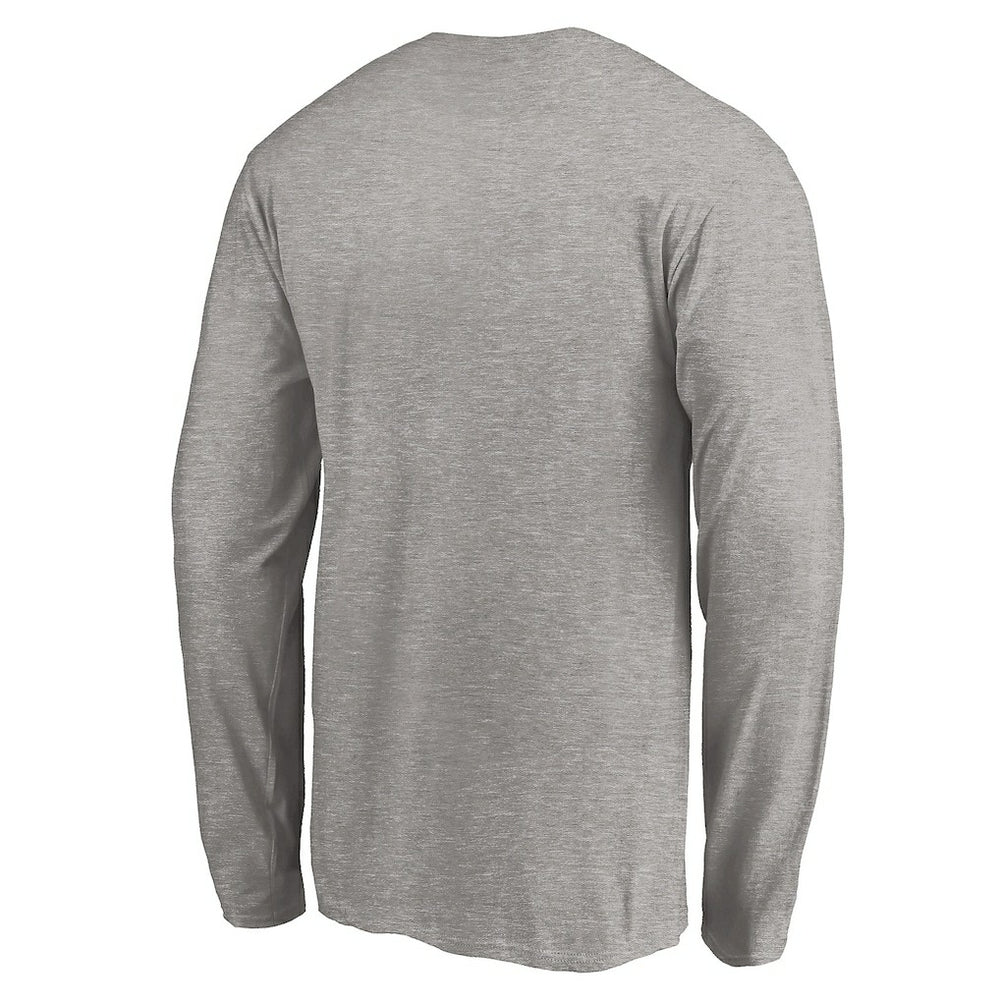 Charlotte Hornets Team Arch Knockout Long Sleeve T-Shirt - Heather Gray on sale