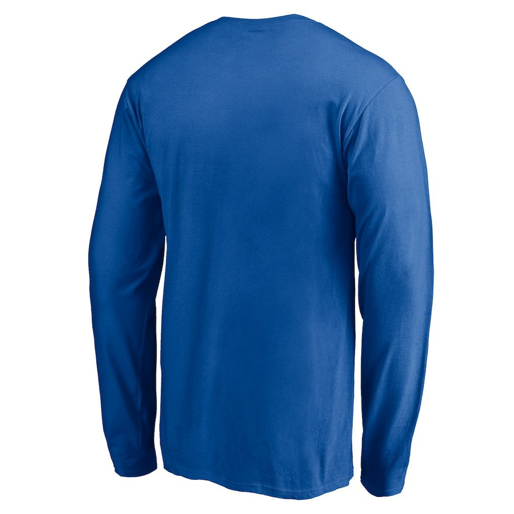 Dallas Mavericks Team Arch Knockout Long Sleeve T-Shirt sale - Blue cheap