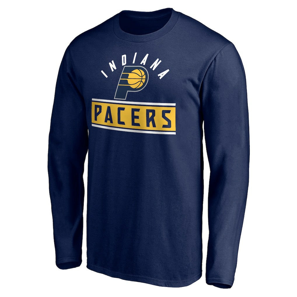 Indiana Pacers Team Arch Knockout Long Sleeve T-Shirt - Navy cheap