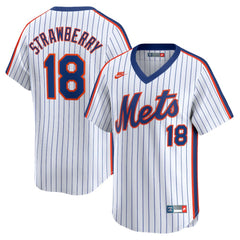 Darryl Strawberry New York Mets Throwback Cooperstown Limited Jersey - Navy | Nike