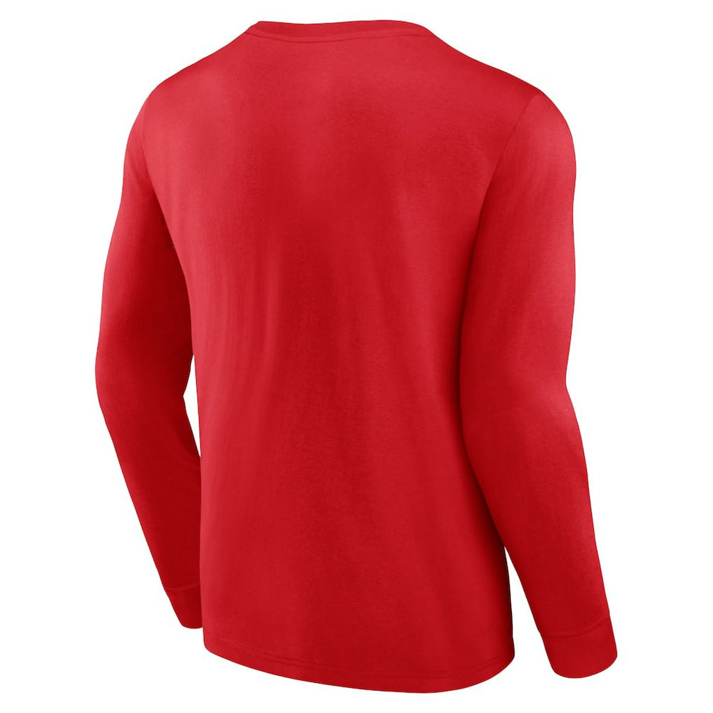 Chicago Bulls Baseline Long Sleeve T-Shirt sale - Red | Fanatics sale