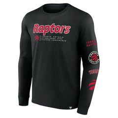 Toronto Raptors Baseline Long Sleeve T-Shirt - Black | Fanatics for sale