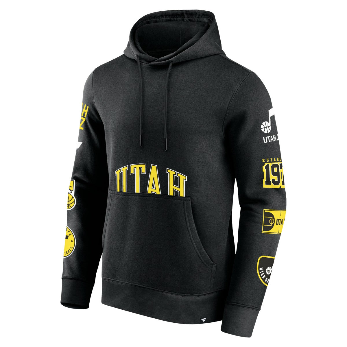 Utah Jazz Home Court Pullover Hoodie - Black | Fanatics on sale