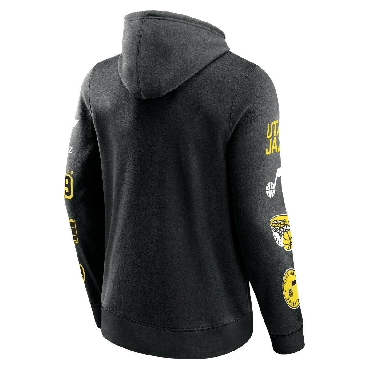 Utah Jazz Home Court Pullover Hoodie - Black | Fanatics on sale
