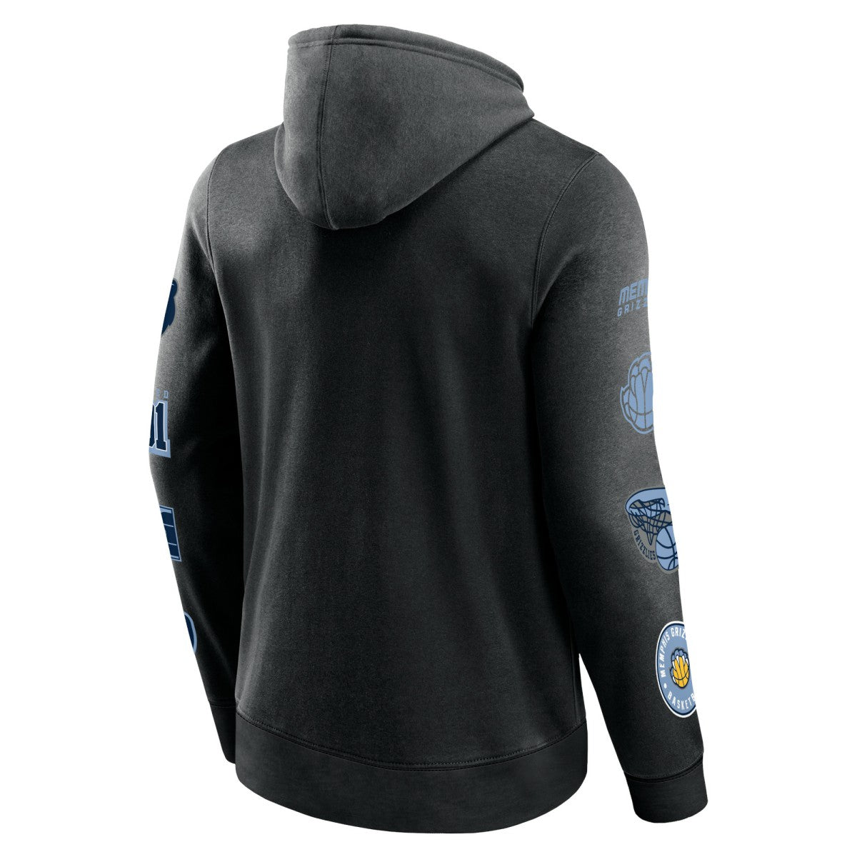 Memphis Grizzlies Home Court Pullover Hoodie - Black | Fanatics outlet