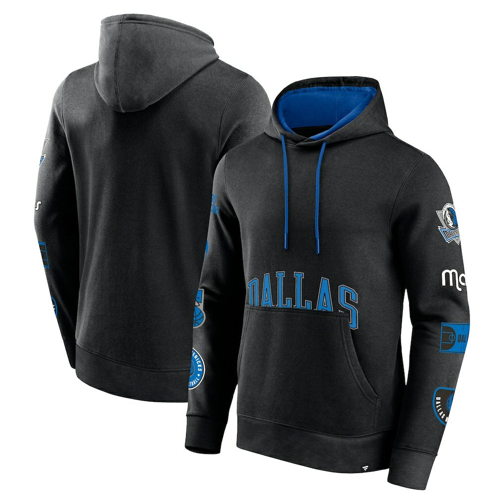 Dallas Mavericks Home Court Pullover Hoodie sale - Black | Fanatics shop