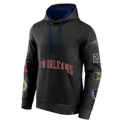 New Orleans Pelicans Home Court Pullover Hoodie - Black | Fanatics for sale