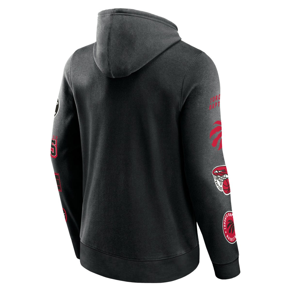 Toronto Raptors Home Court Pullover Hoodie - Black | Fanatics on sale