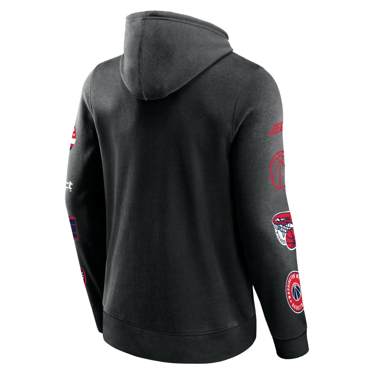 Washington Wizards Home Court Pullover Hoodie - Black | Fanatics cheap
