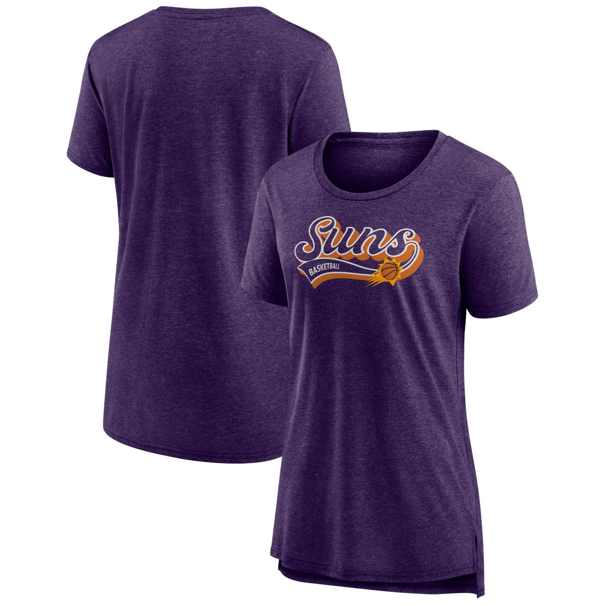 Phoenix Suns Women's League Leader Tri-Blend T-Shirt - Heather Purple | Fanatics discount
