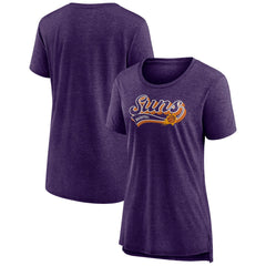 Phoenix Suns Women's League Leader Tri-Blend T-Shirt - Heather Purple | Fanatics discount