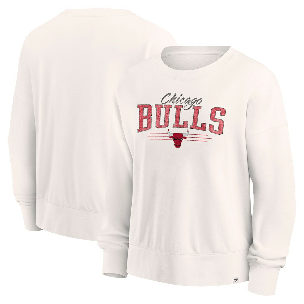 Chicago Bulls Women's Close the Game Pullover Sweatshirt - Cream | Fanatics cheap