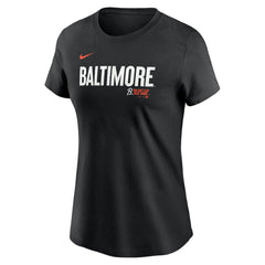 Adley Rutschman Baltimore Orioles Women's City Connect Fuse Name & Number T-Shirt - Black | Nike