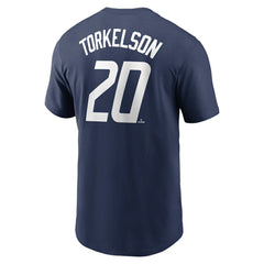 Spencer Torkelson Detroit Tigers 2024 City Connect Fuse Name & Number T-Shirt - Navy | Nike