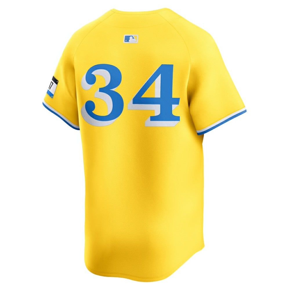 David Ortiz Boston Red Sox City Connect Retired Player Jersey - Gold | Nike