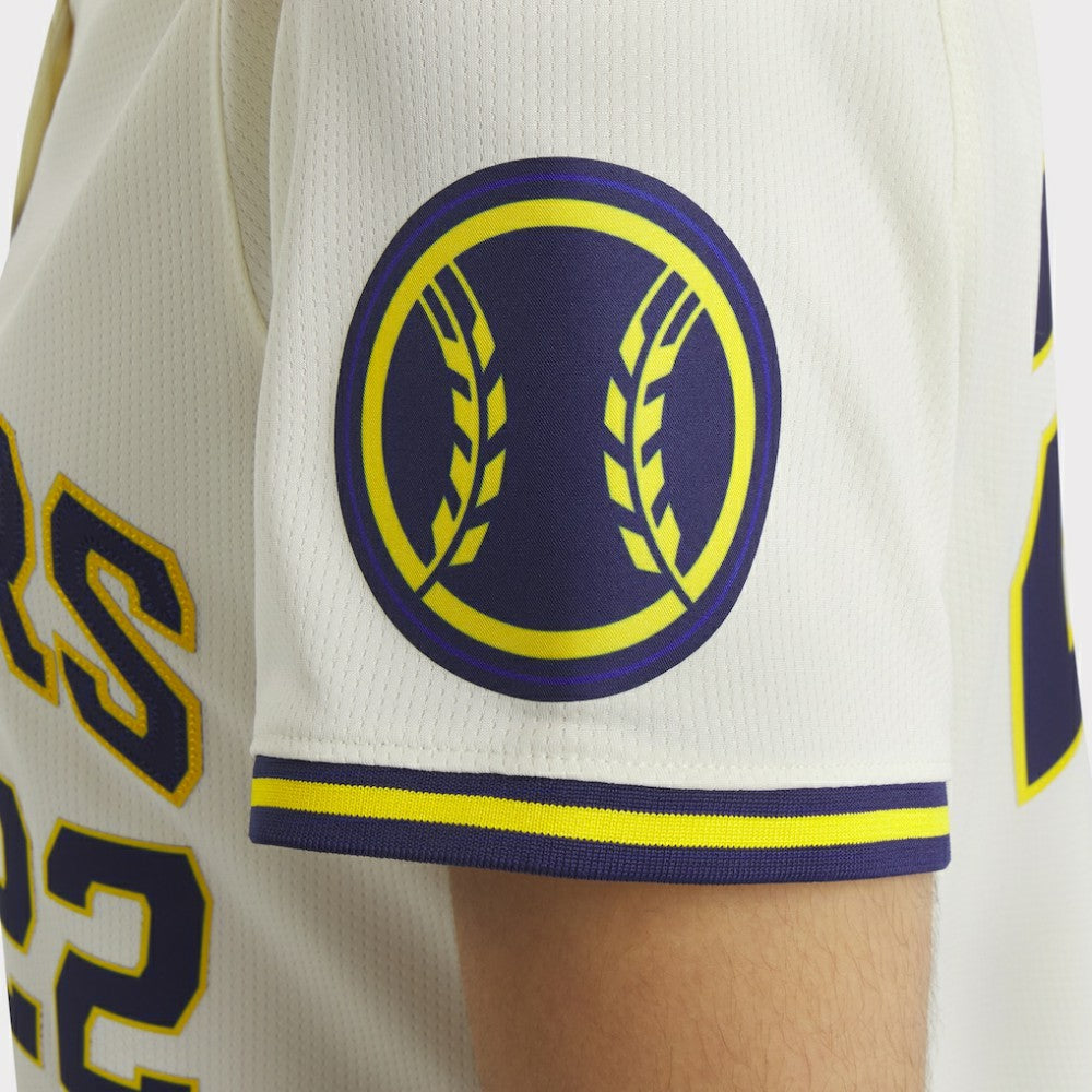 Christian Yelich Milwaukee Brewers Women's Home Limited Player Jersey - Cream | Nike