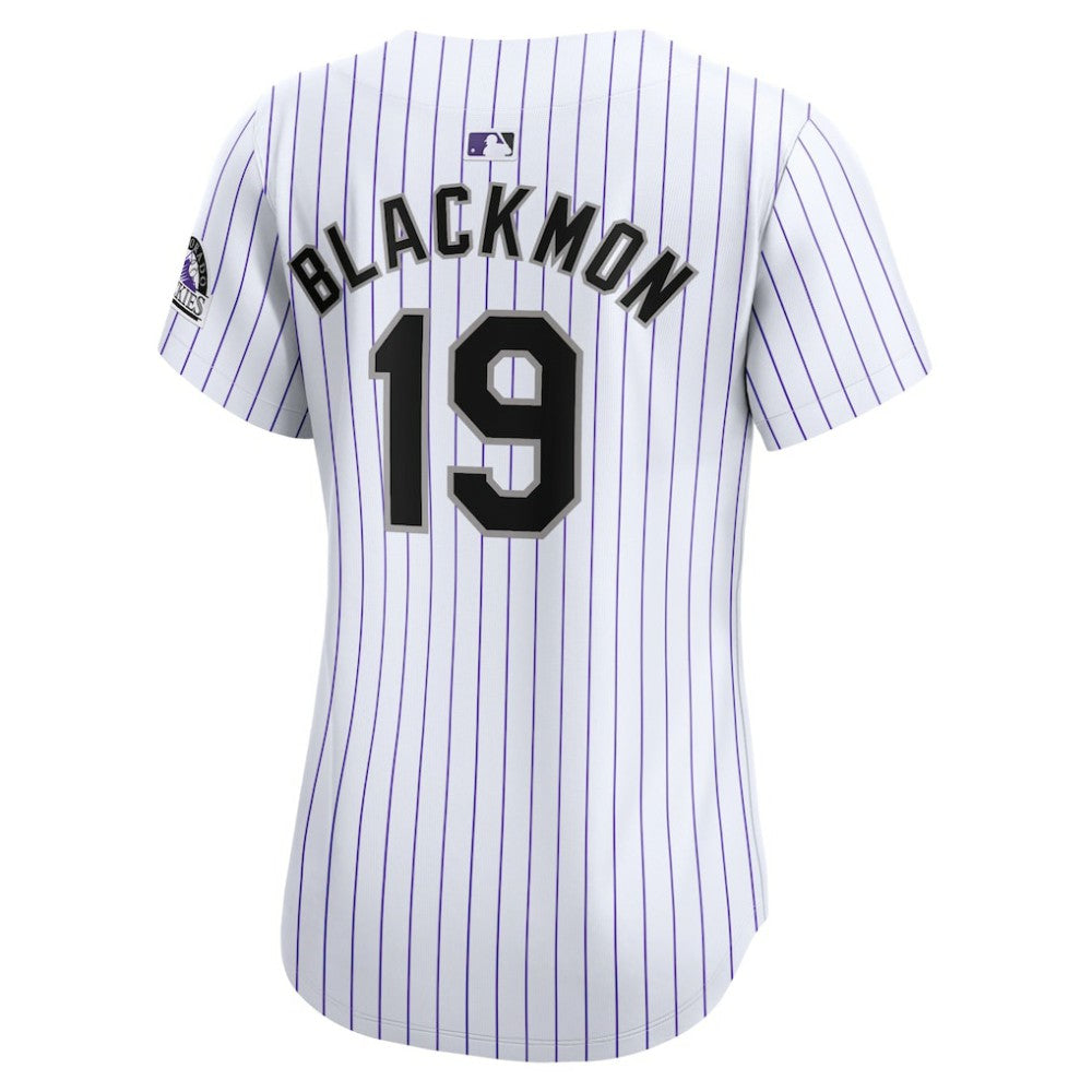 Charlie Blackmon Colorado Rockies Women's Home Limited Player Jersey - White | Nike