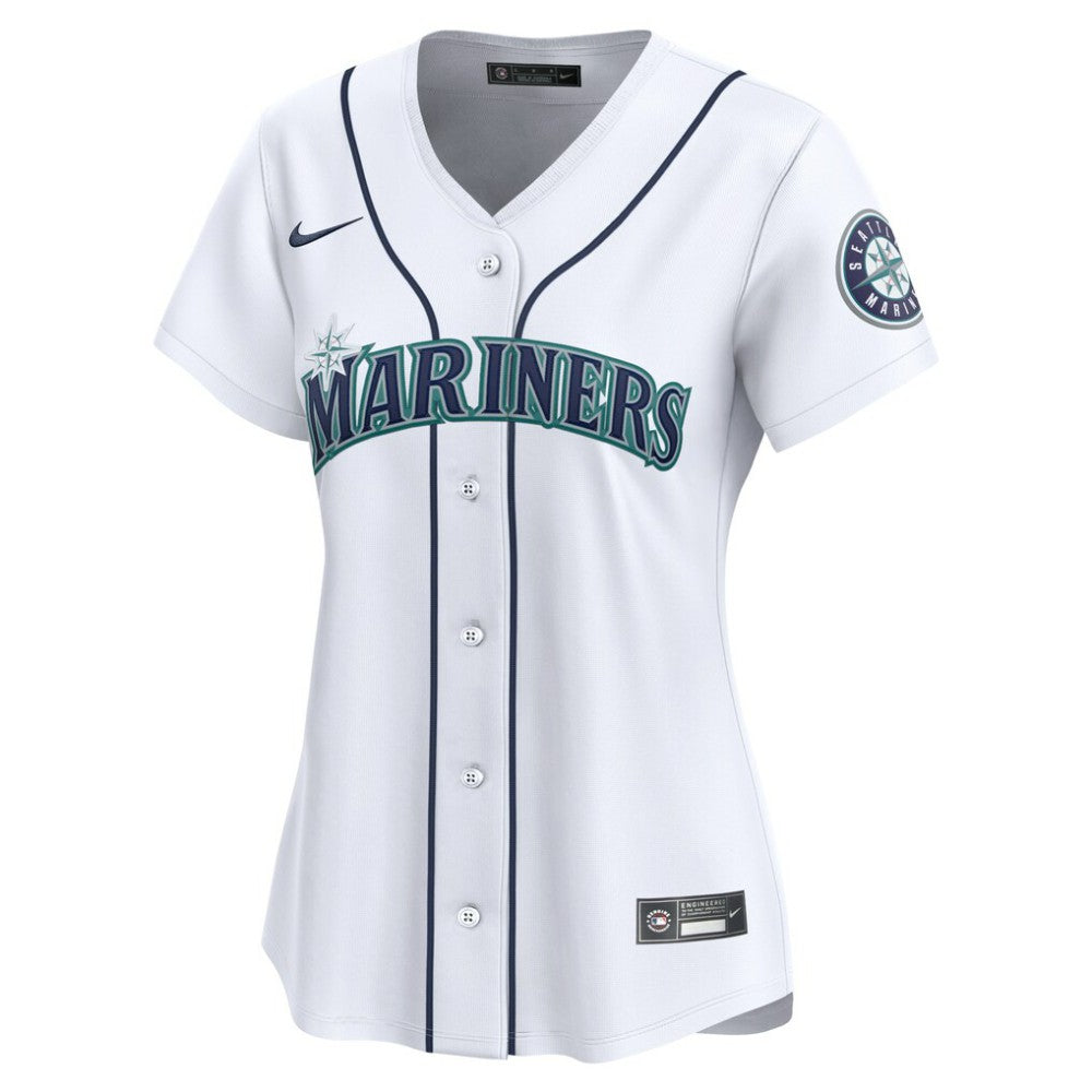 Julio Rodríguez Seattle Mariners Women's Home Limited Player Jersey - White | Nike