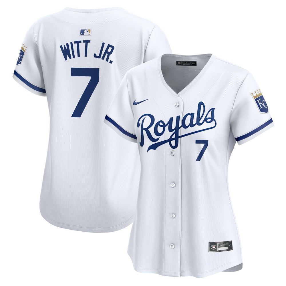 Bobby Witt Jr. Kansas City Royals Women's Home Limited Player Jersey - White | Nike