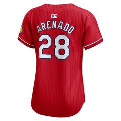 Nolan Arenado St. Louis Cardinals Women's 2024 City Connect Limited Player Jersey - Red | Nike