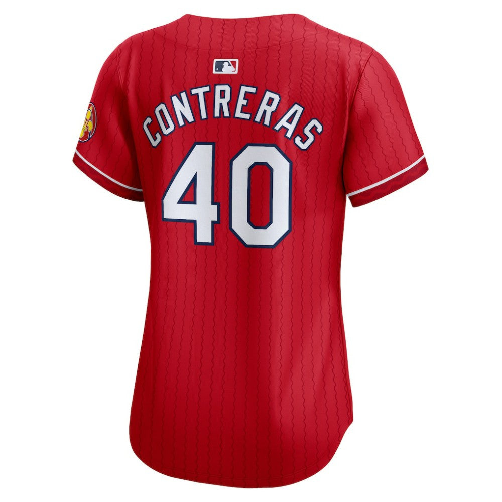 Willson Contreras St. Louis Cardinals Women's 2024 City Connect Limited Player Jersey - Red | Nike