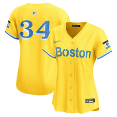David Ortiz Boston Red Sox Women's City Connect Retired Player Jersey - Gold | Nike