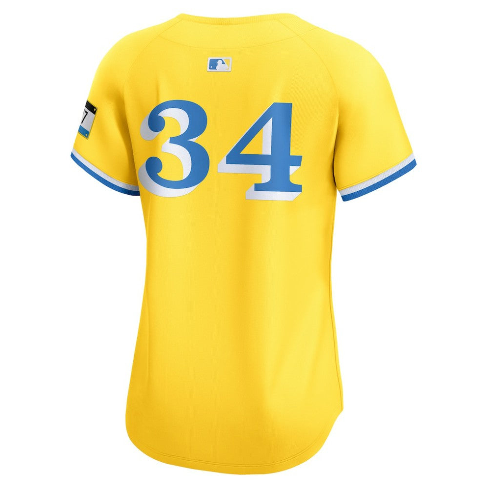 David Ortiz Boston Red Sox Women's City Connect Retired Player Jersey - Gold | Nike