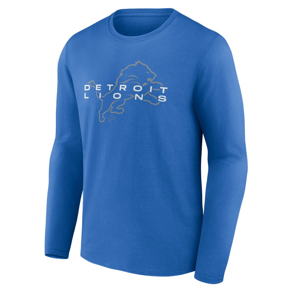 Detroit Lions Advance to Victory Long Sleeve T-Shirt - Blue outlet