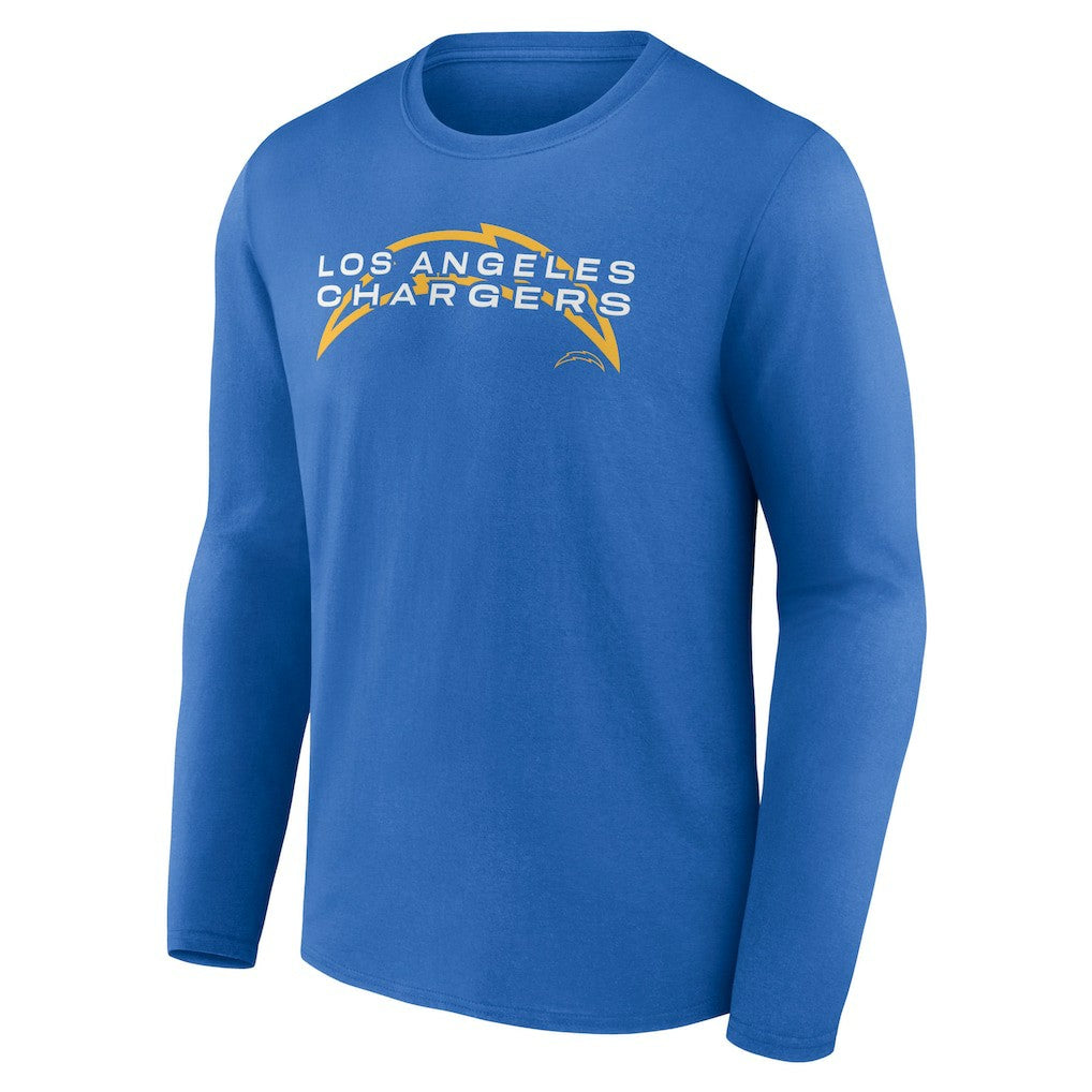 Los Angeles Chargers Advance to Victory Long Sleeve T-Shirt - Powder Blue sale
